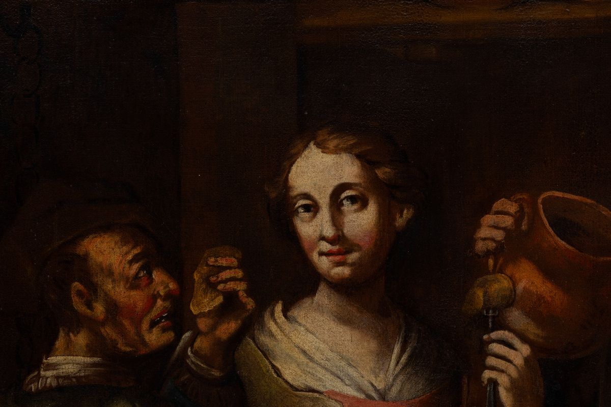 Giacomo Francesco Cipper Detto il Todeschini (documentato dal 1705 al 1736), Attribuito Ainterno ...