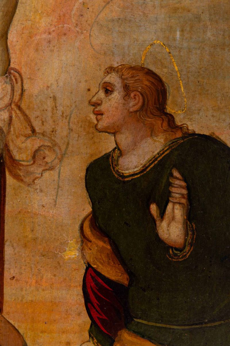 Scuola Veneto-cretese del XVI Secolocrocifissione