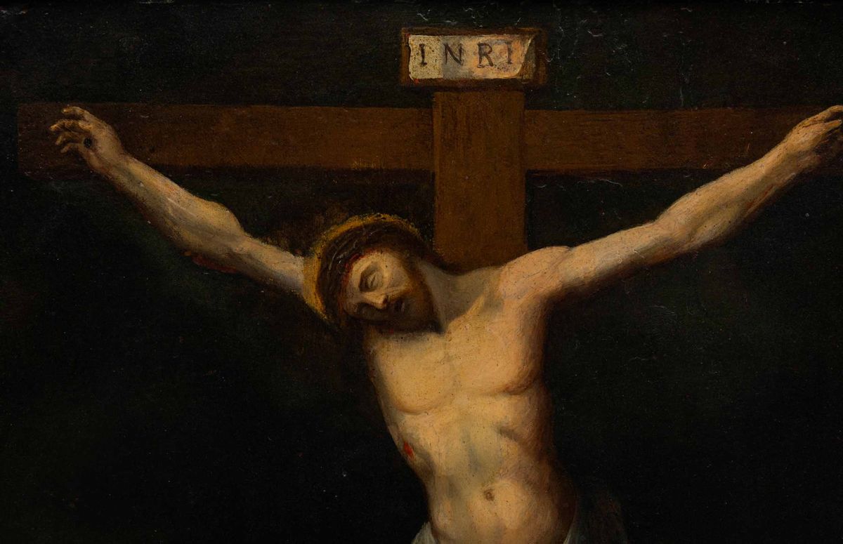 Scuola Fiamminga del XVIII Secolocrocifissione