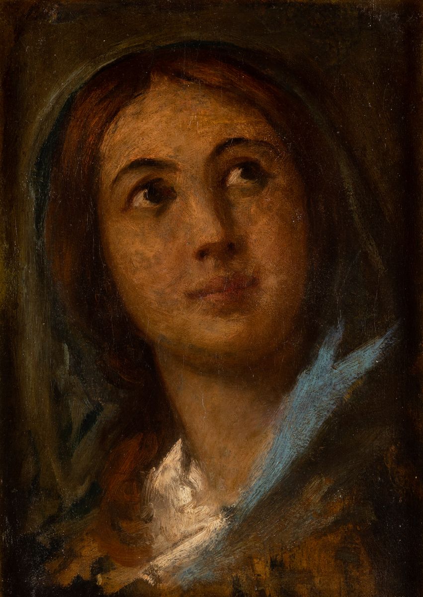 Giovanni Carnovali Detto il Piccio (varese 1804 - Coltaro 1873), Attribuito Amadonna il Pianista