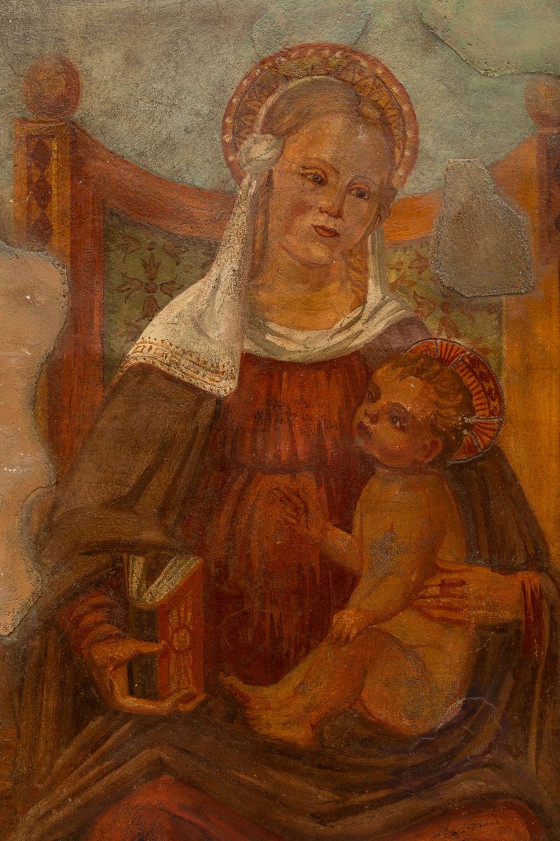 Scuola Lombarda del XV Secolomadonna in Trono