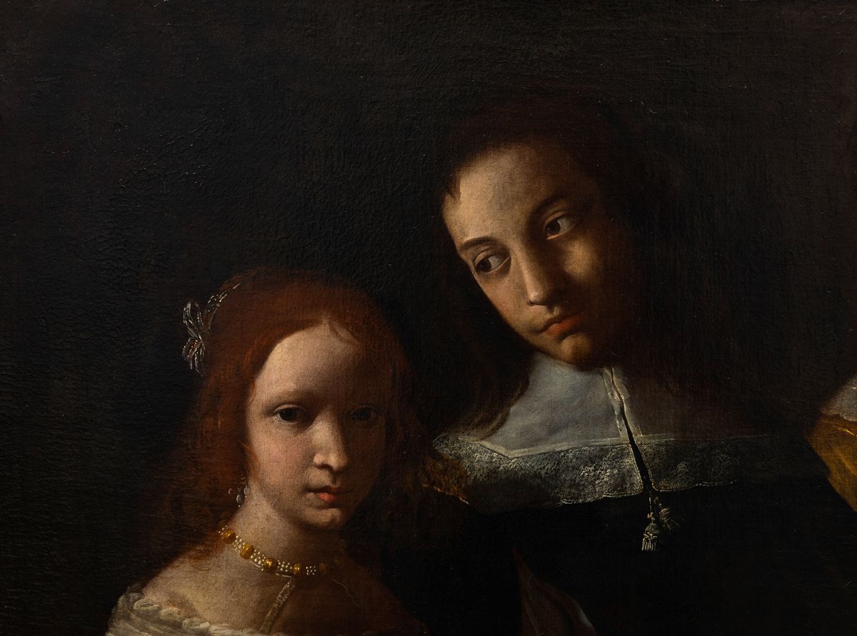 Pier Francesco Cittadini (? 1616 - Bologna 1681) Ritratto di Famiglia