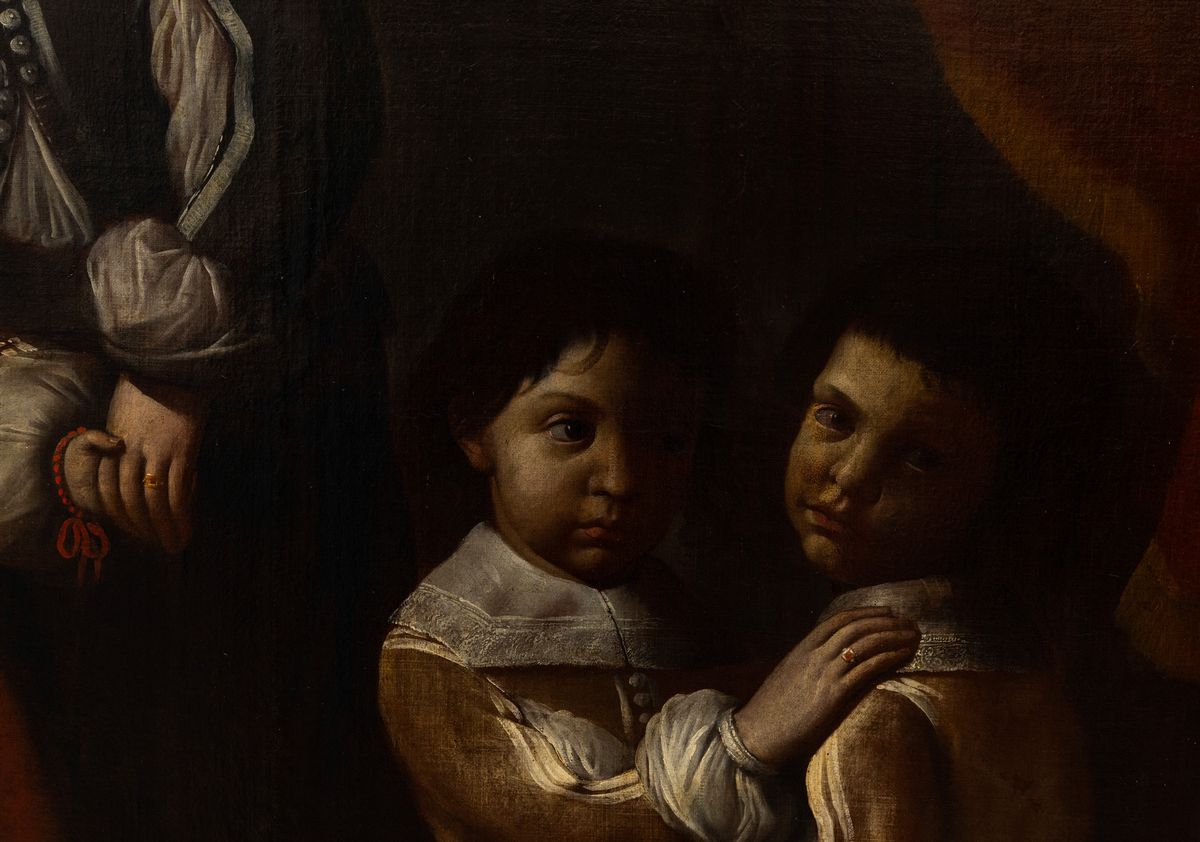 Pier Francesco Cittadini (? 1616 - Bologna 1681) Ritratto di Famiglia