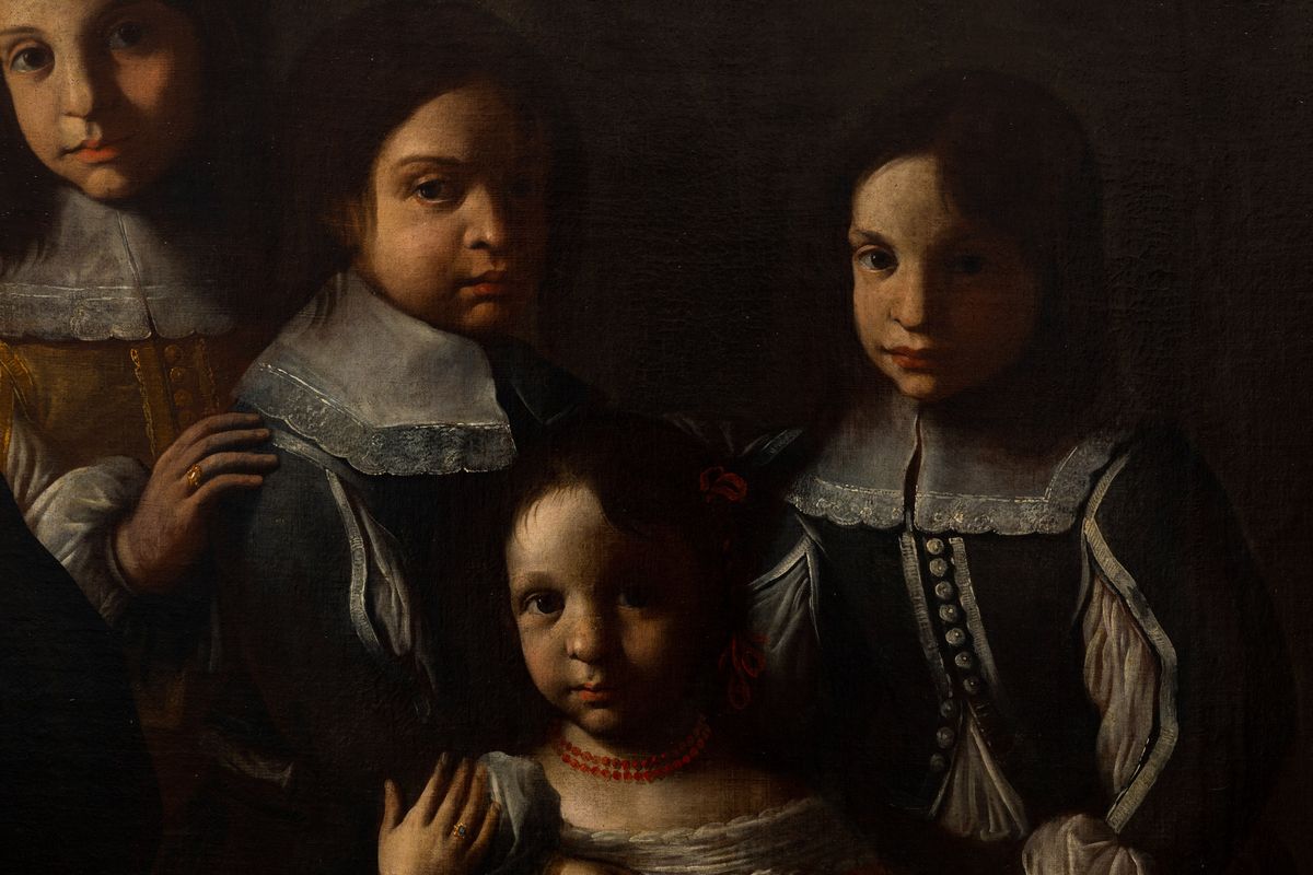 Pier Francesco Cittadini (? 1616 - Bologna 1681) Ritratto di Famiglia
