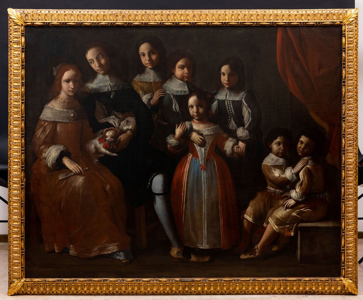 Pier Francesco Cittadini (? 1616 - Bologna 1681) Ritratto di Famiglia