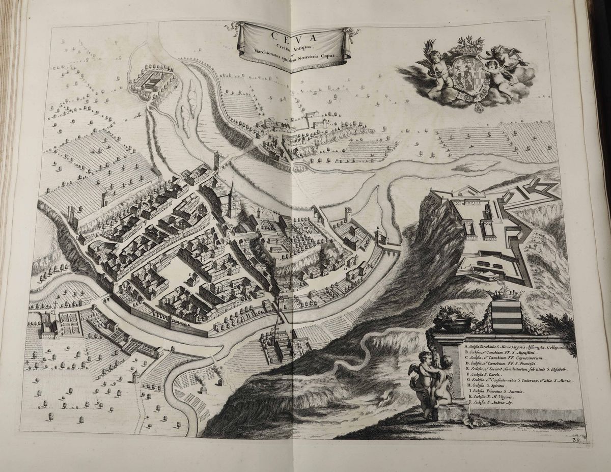 Blaeu, Willem & Jannovum Theatrum Pedemontii Et Sabaudie Sive Accurata Descriptio Ipsorum Urbium,...