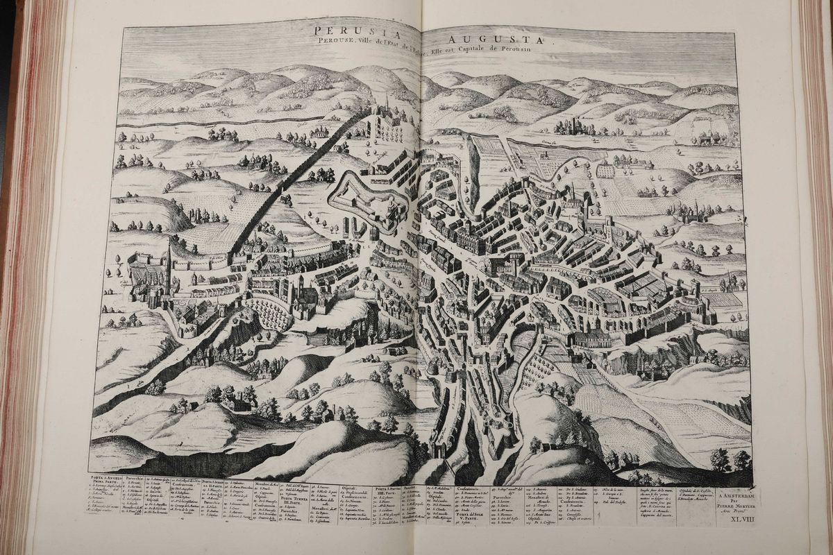 Blaeu, Johannes - Mortier, Pierrenouveau Theatre D'italie Ou Description Exacte De Ses Villes, Pa...