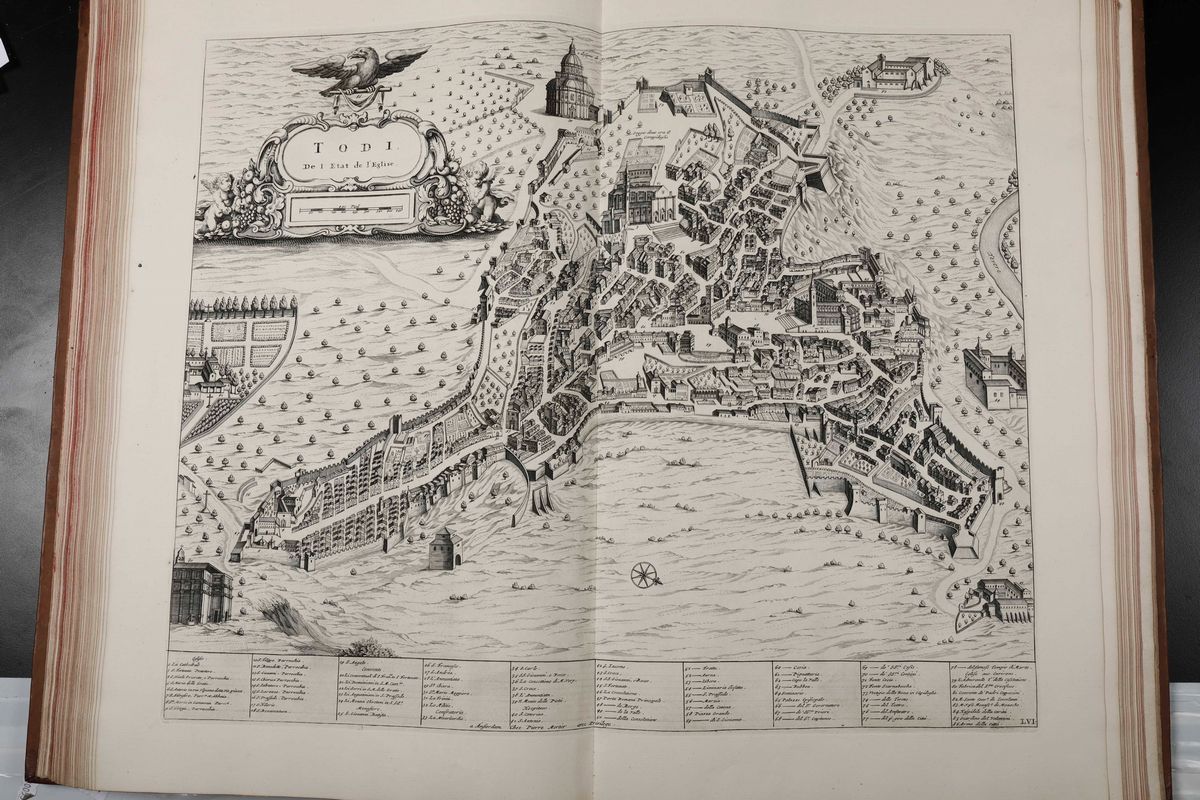 Blaeu, Johannes - Mortier, Pierrenouveau Theatre D'italie Ou Description Exacte De Ses Villes, Pa...