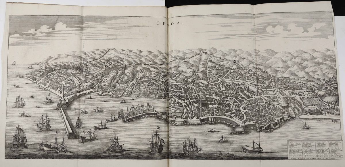 Blaeu, Johannes - Mortier, Pierrenouveau Theatre D'italie Ou Description Exacte De Ses Villes, Pa...
