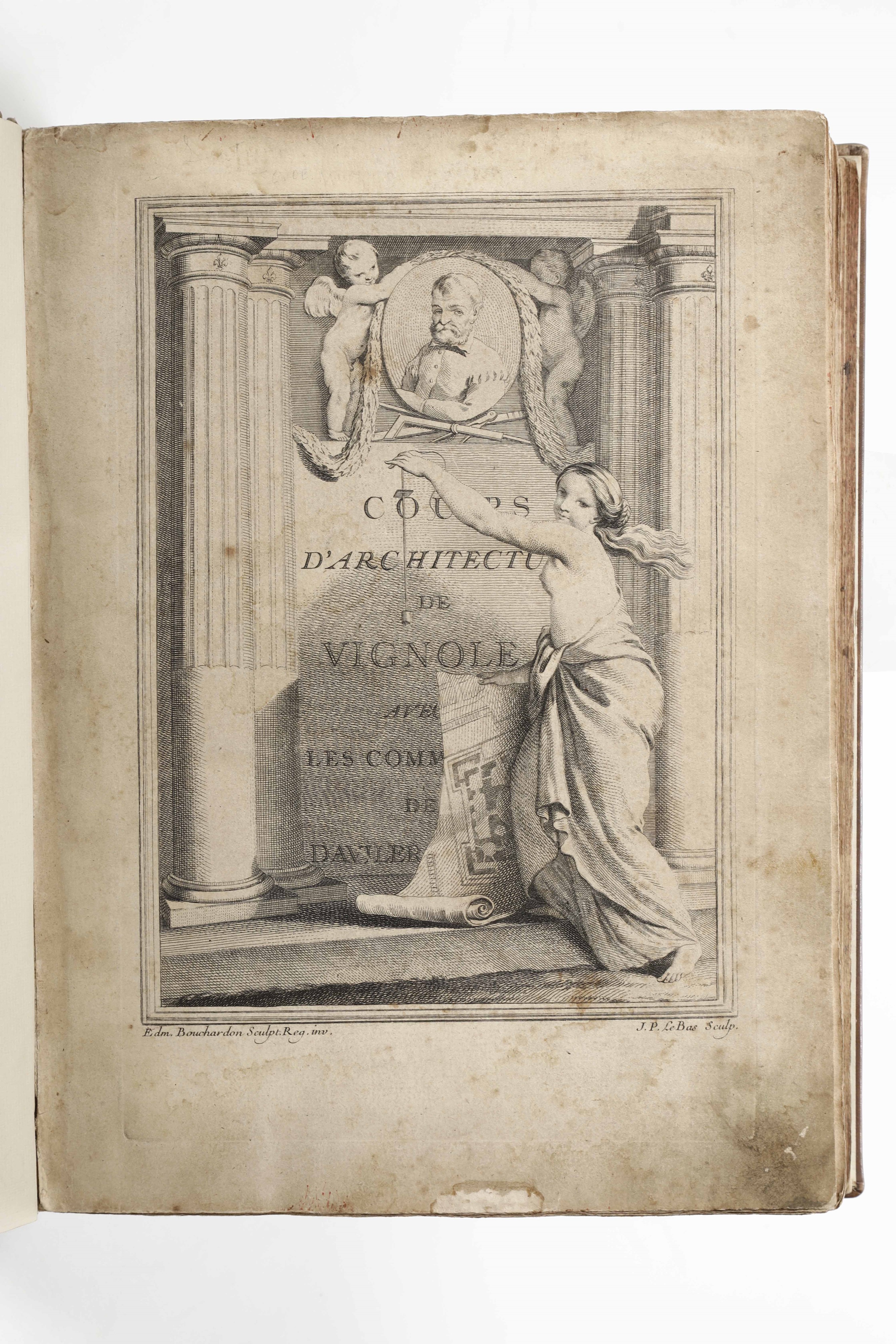 D'aviler Augustine Charles - D'Aviler, Cours D'Architecture qui comprend les ordres de Vignole, P...