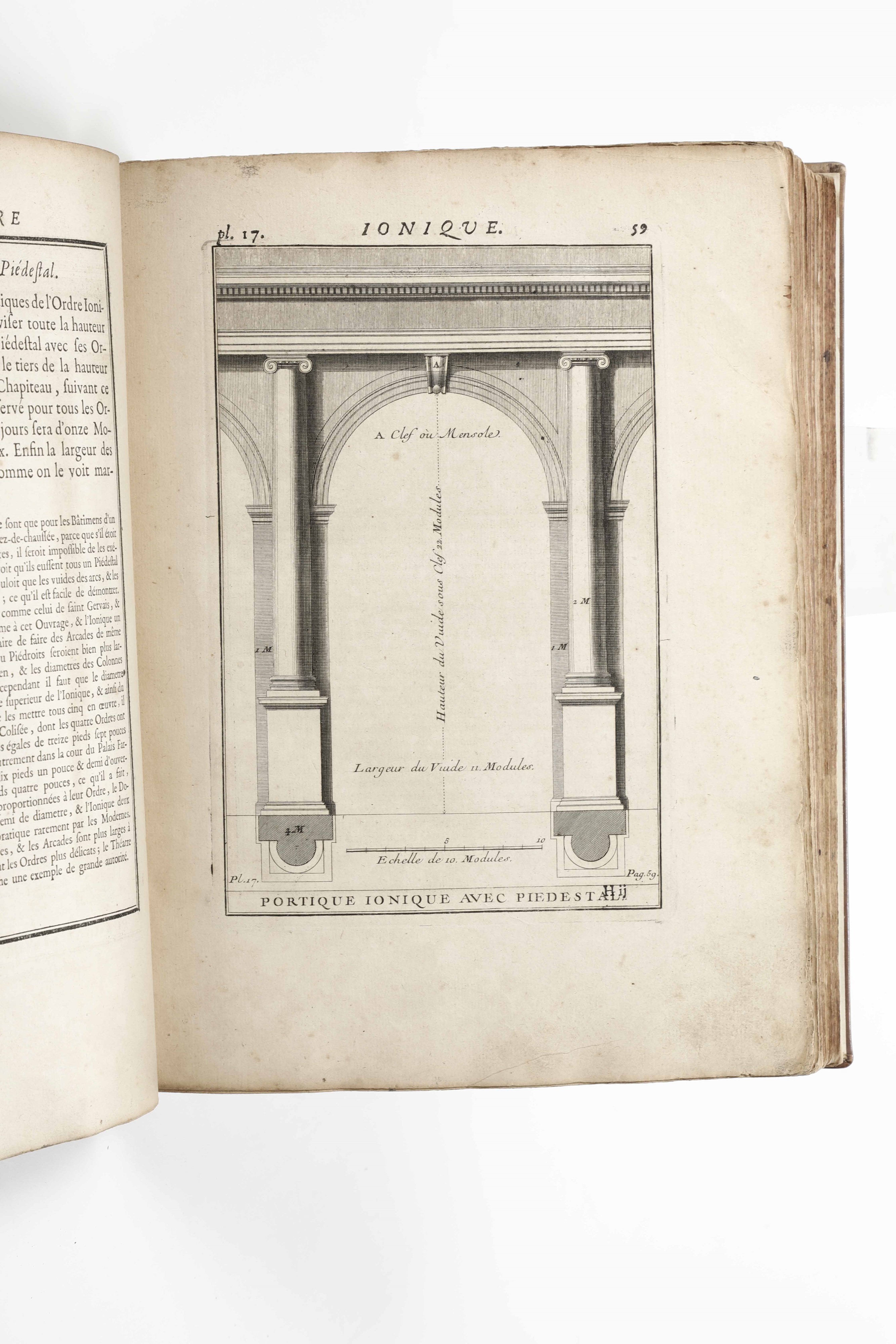 D'aviler Augustine Charles - D'Aviler, Cours D'Architecture qui comprend les ordres de Vignole, P...