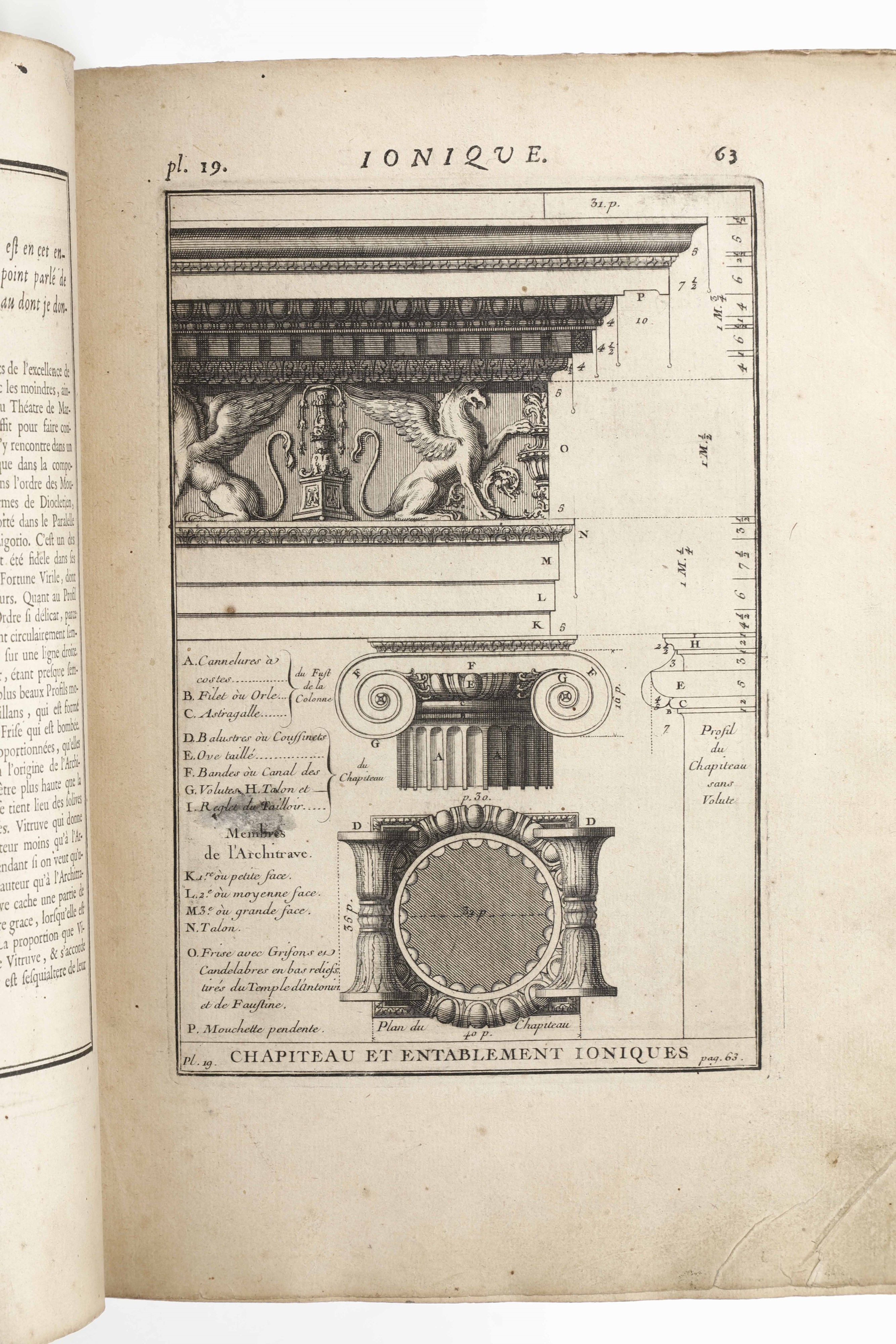 D'aviler Augustine Charles - D'Aviler, Cours D'Architecture qui comprend les ordres de Vignole, P...