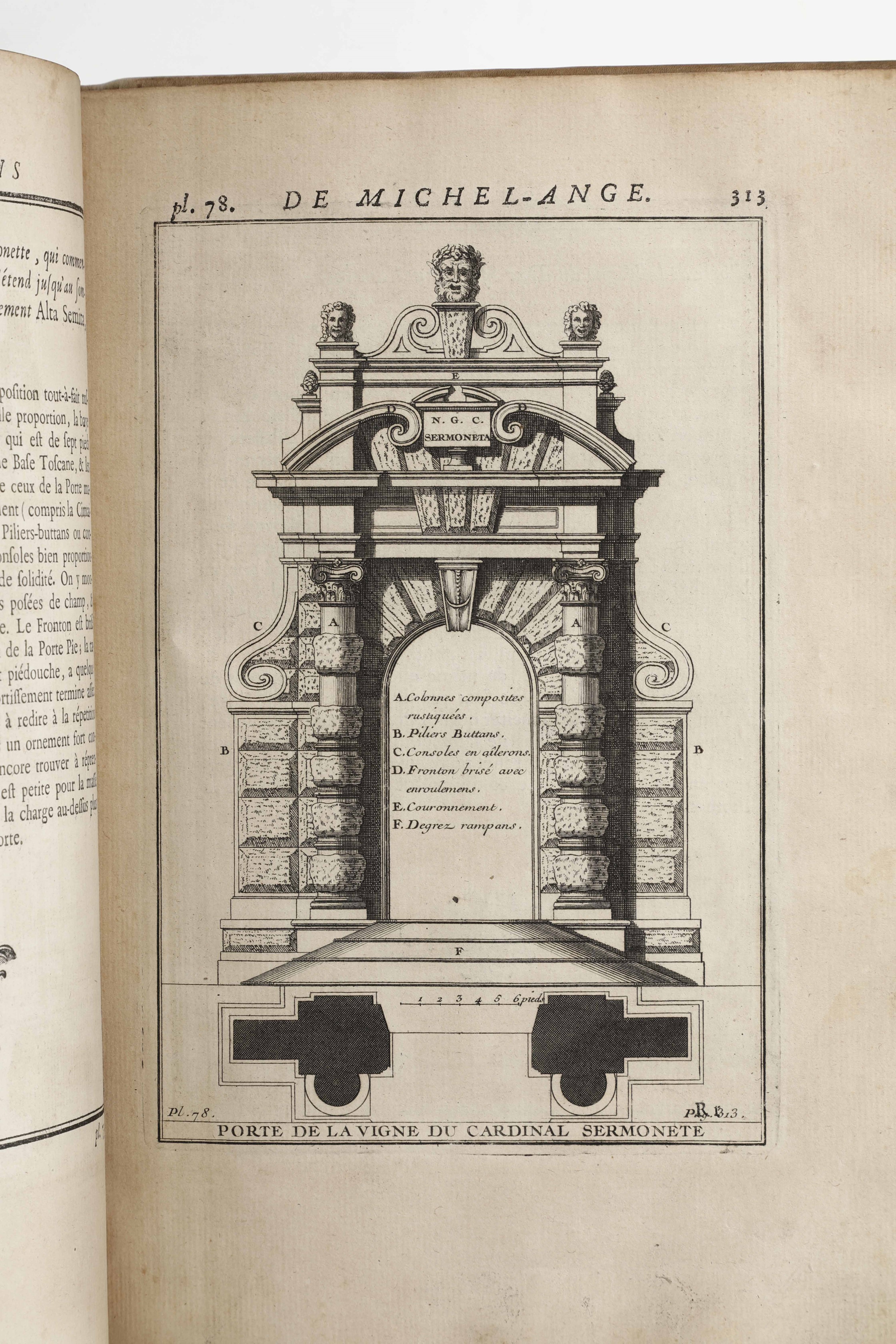 D'aviler Augustine Charles - D'Aviler, Cours D'Architecture qui comprend les ordres de Vignole, P...