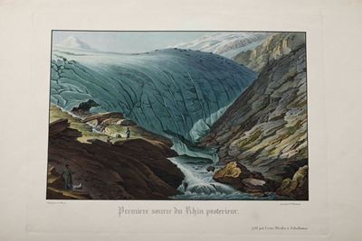 Bleuler, Johann Louisvoyage Pittoresque Du Rhin, a Schafouse En Suisse, Prima Metà Secolo XIX