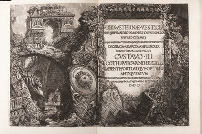 Piranesi, Giovanni Battista ( Mogliano Veneto, 1720 - Venezia, 1778)diciannove Tomi Dell'opera In...