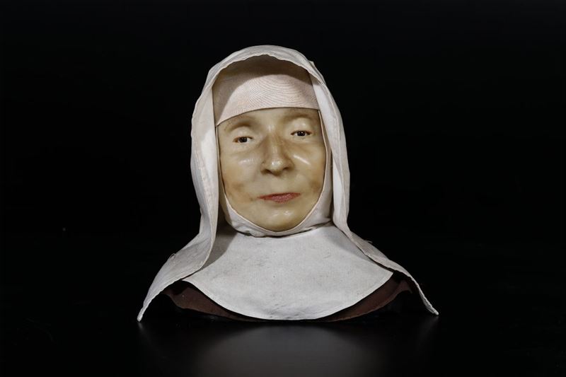A wax abbess, Italy, 17/1800s  - Auction Sculptures and works of art - Cambi Casa d'Aste