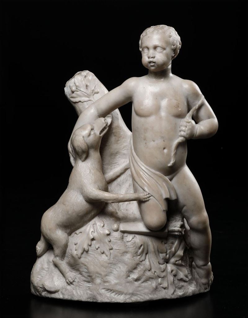 A marble Apollo, Italy, late 1500s  - Auction Sculptures and works of art - Cambi Casa d'Aste