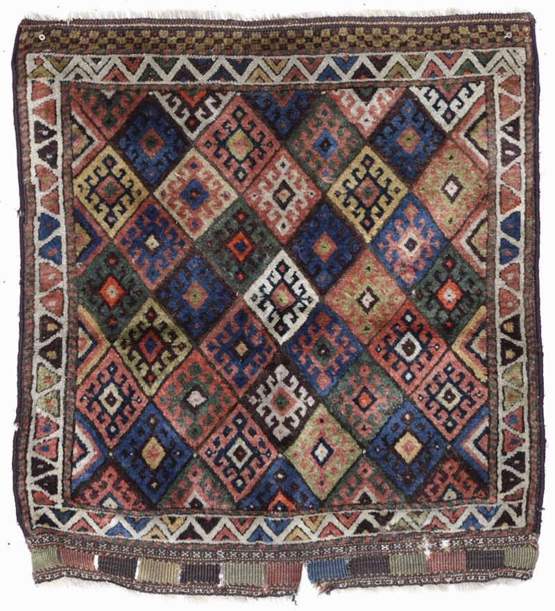 Sacca Caucaso fine XIX secolo  - Auction Carpets - Time Auction - Cambi Casa d'Aste