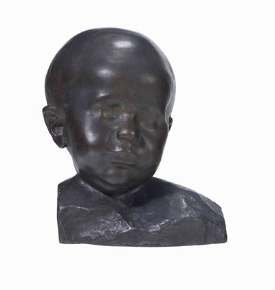 Eugenio Pellini (1864-1934)testa di Bambino