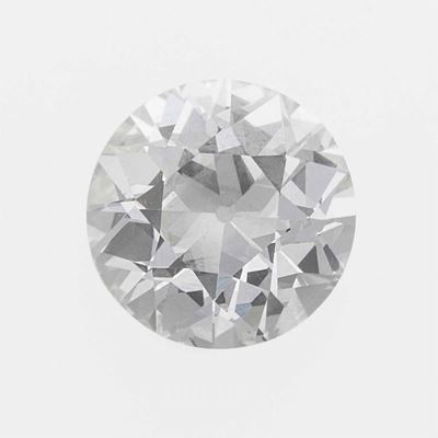 Solitaire di Vecchio Taglio di Ct 1.78, Colore J, Caratteristiche Interne Si1, Fluorescenza Uv Nu...