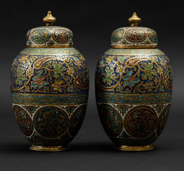 Two potiches, Turkey, 1800s