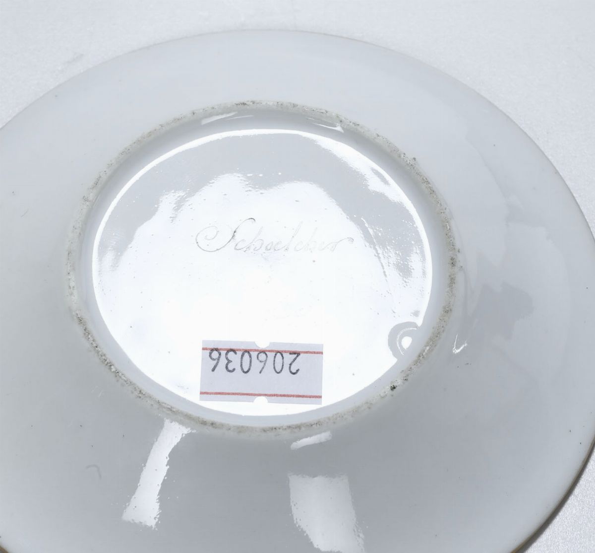 Tazza con Piattino Parigi, Manifattura Schoelcher, Primo Terzo del XIX Secolo