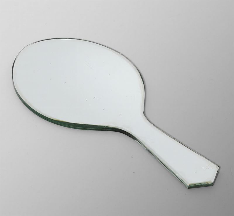 Specchio in vetro molato.  - Auction Design Lab - Cambi Casa d'Aste