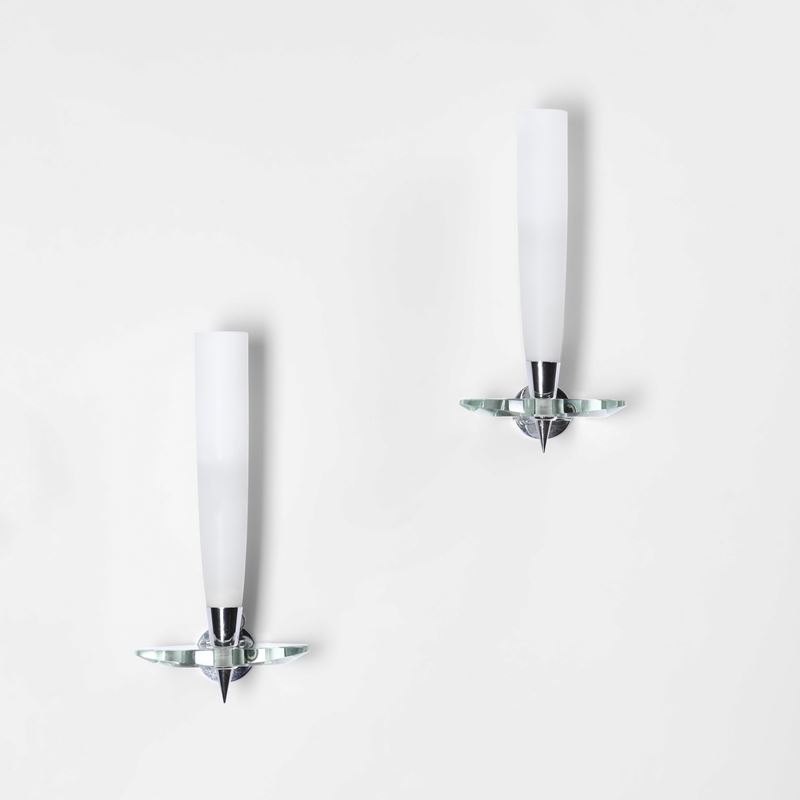 Due lampade da parete  - Auction 20th-century furniture - Cambi Casa d'Aste