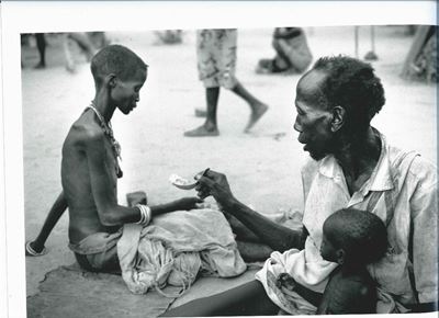 Chris Steele Perkins (1947)famine And Disease in Southern Sudan. The Spectre Of Mass Starvation