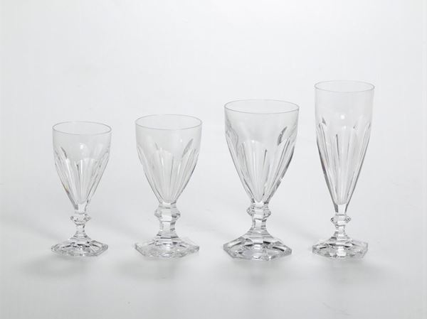 Servizio di bicchieri Forse asta online Svezia, Manifattura Kosta Boda, seconda metà del XX secolo