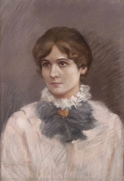 Paola Serra Zanetti (1886 - ?)ritratto Femminile
