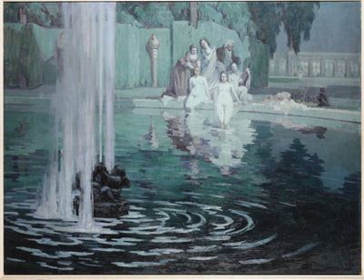 Jean Arnavielle (1881 - 1961)il Giardino Segreto