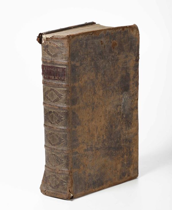 Zwinger, Theodori Theatrum Botanicum Das ist :Neu Vollkommenes Kräuter-Buch...Basel, Bertsche, 1696.