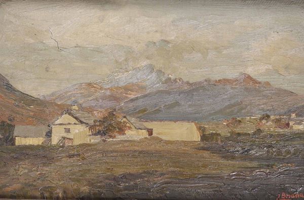 Camillo Besana (1887 - 1941) Paesaggio