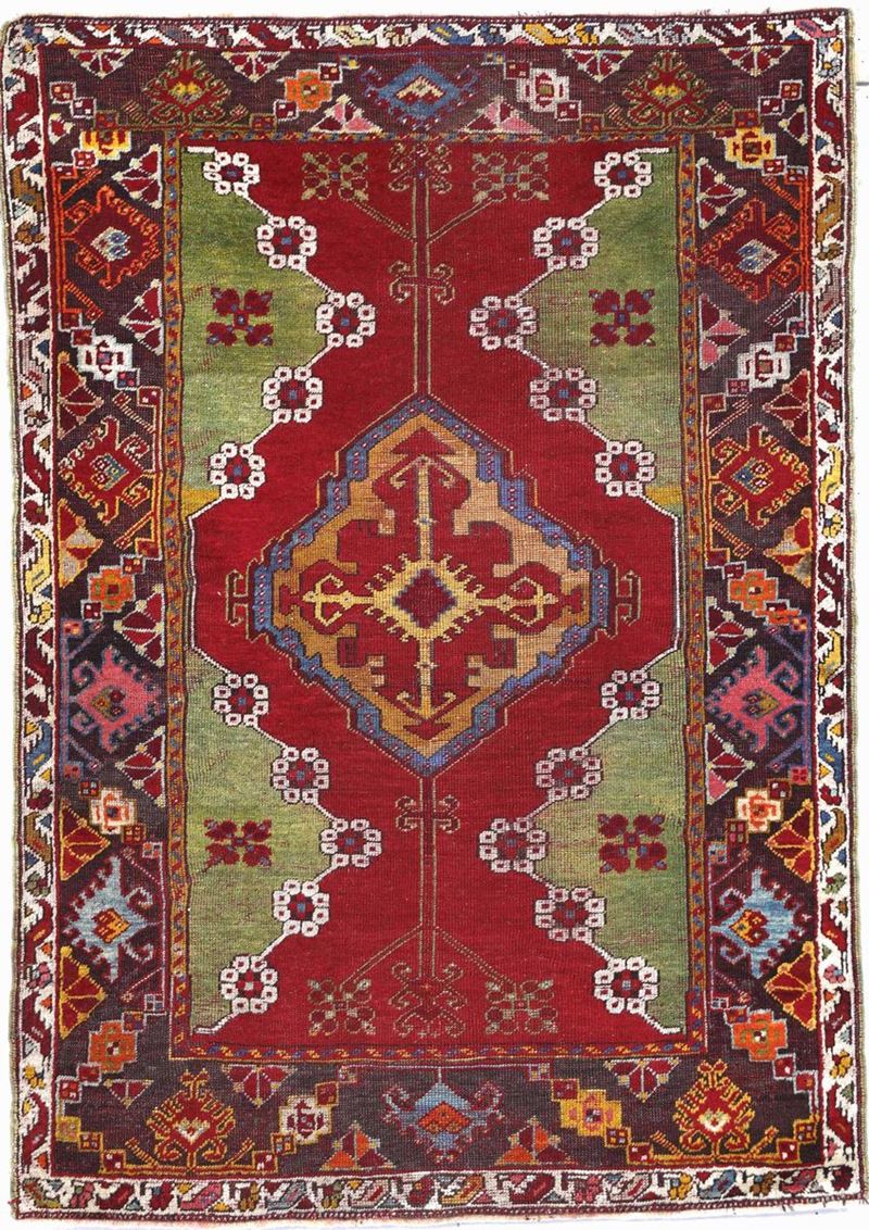 Tappeto Anatolia inizio XX secolo  - Auction Carpets - Time Auction - Cambi Casa d'Aste
