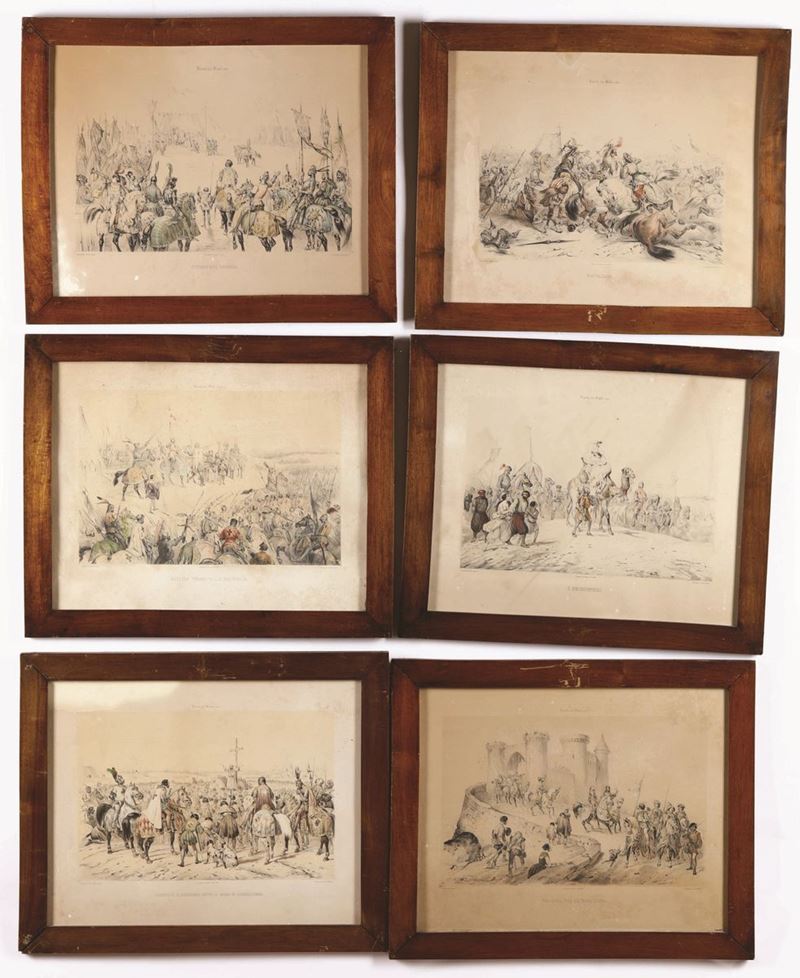 Perrin, Ferdinando Ricordi del medioevo..Torino,Doyen,1846  - Asta Incisioni, Vedute, Carte e Libri Rari - Cambi Casa d'Aste