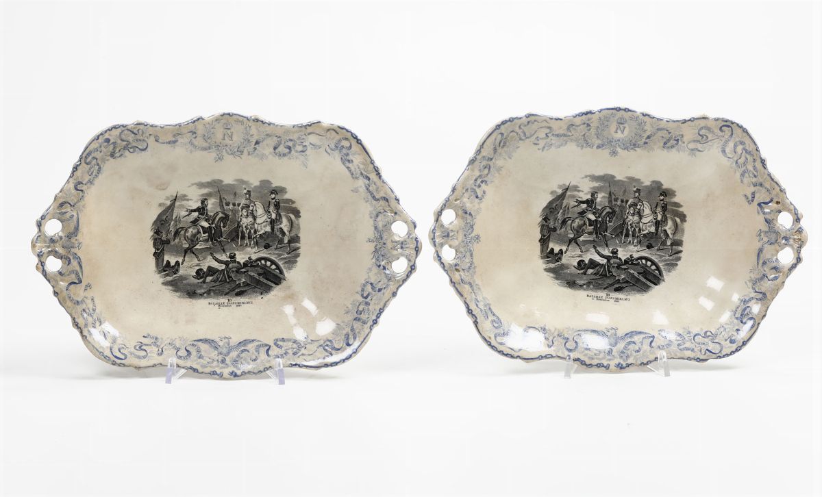 Due Vassoietti Francia, XIX Secolo