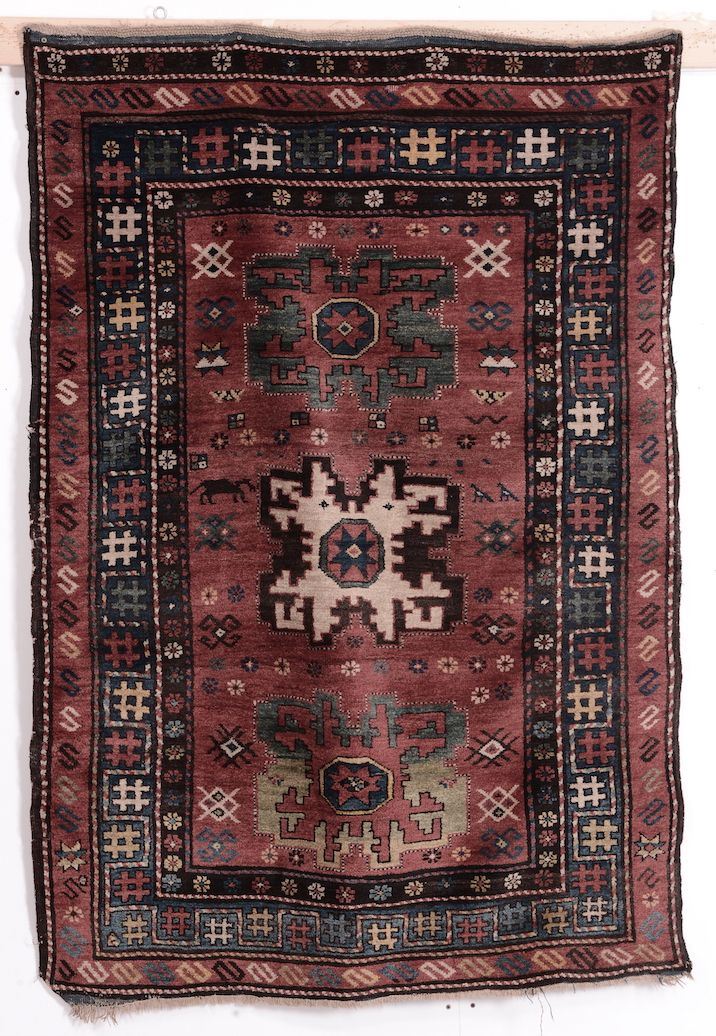 Tappeto caucasico inizio XX secolo  - Auction Carpets - Time Auction - Cambi Casa d'Aste