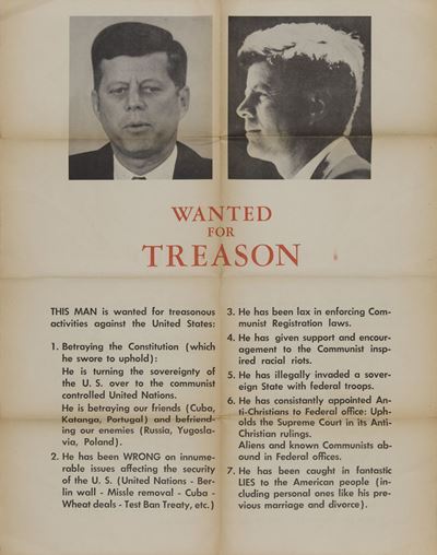 Anonimowanted For Treason [il Manifesto di Dallas]