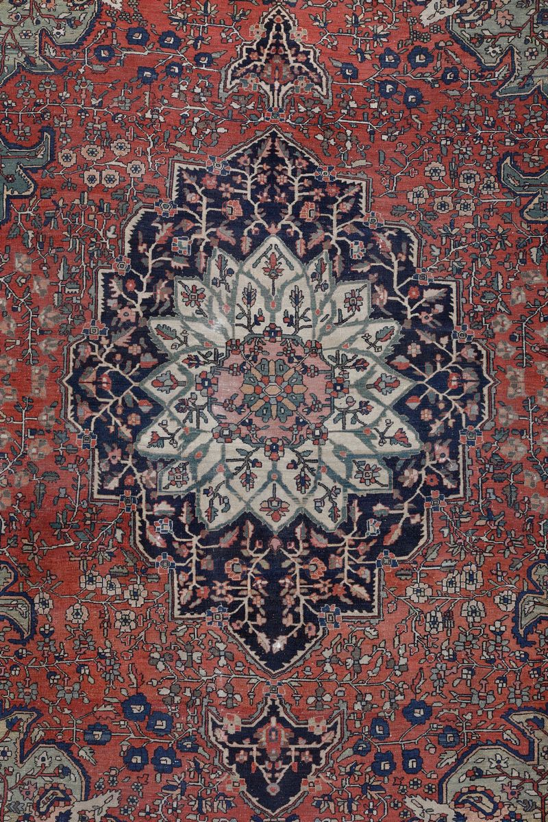 Tappeto Ferahan, Persia Fine XIX Secolo