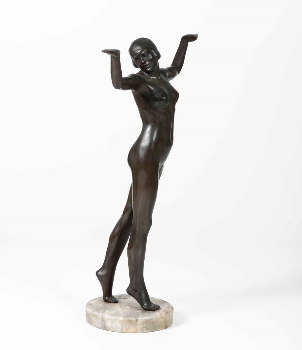 Fonditore del XX Secolodanzatrice in Bronzo