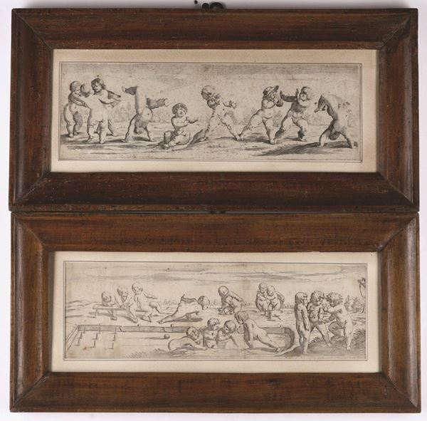 Gimignani Jacopo da Pistoia Giochi di Putti. Fine sec.XVII- Inizi sec. XVIII