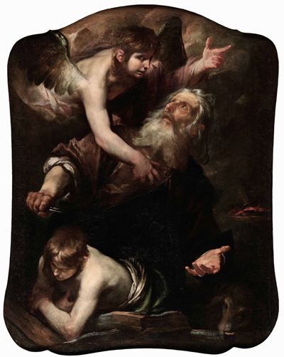 Gioacchino Assereto (genova 1600-1649)sacrificio di Isacco