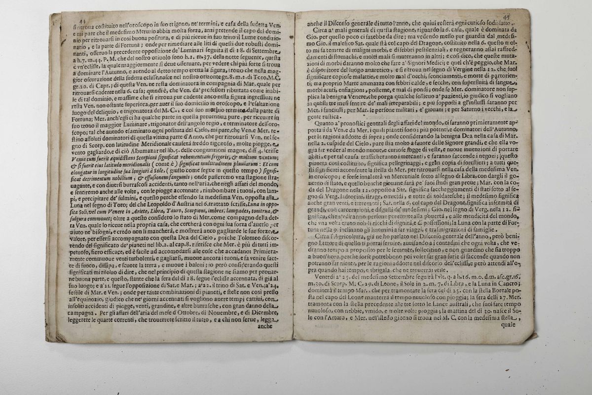 Albizzini, Bartolomeotrattato Astrologico di Quanto Influiscono le Stelle dal Cielo a Pro, e Dann...