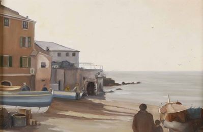 Pittore del XX Secoloscorcio di Boccadasse
