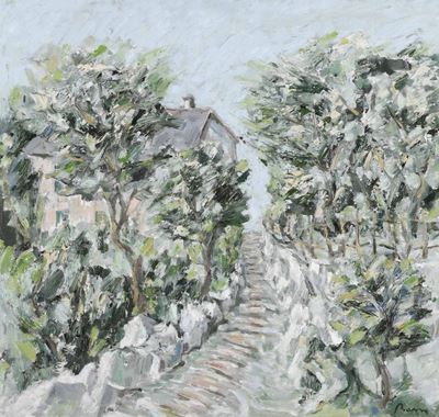 Guido Basso (1923-1995)scalinata a Sant'ilario