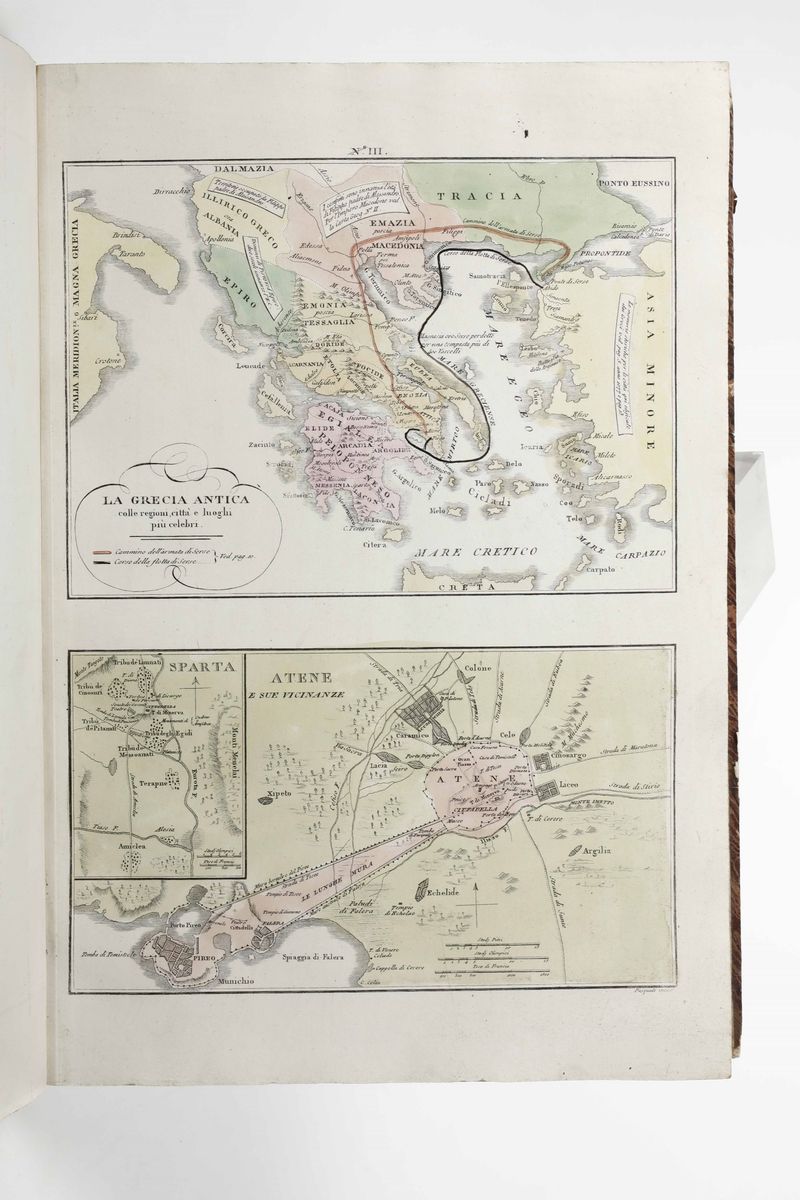 Le Sage, A.atlante Storico, Letterario, Biografico, Archeologico dai Secoli Omerici ai Giorni Nos...