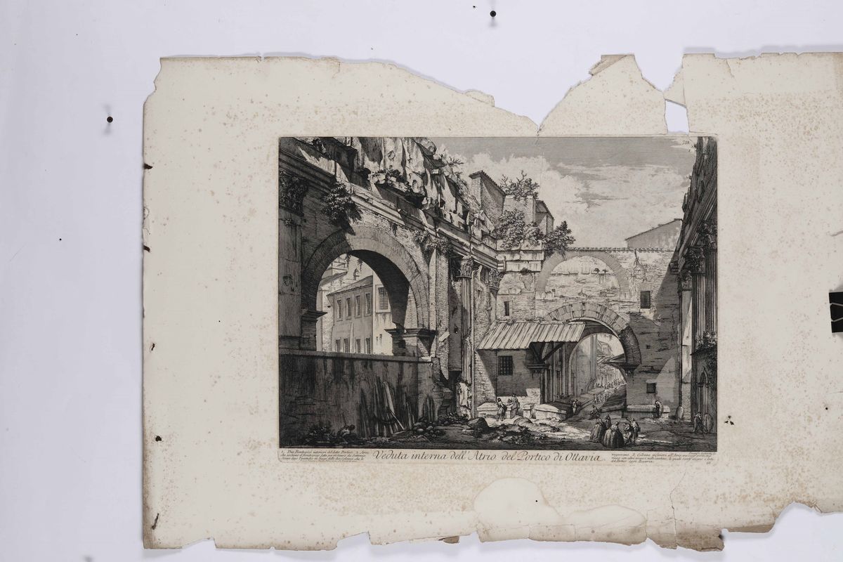 Piranesi, Giovanni Battistavedute di Roma. Venti Stampe Differenti