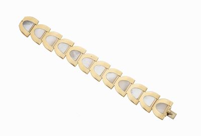Bulgari. Bracciale con Inserti in Madreperla