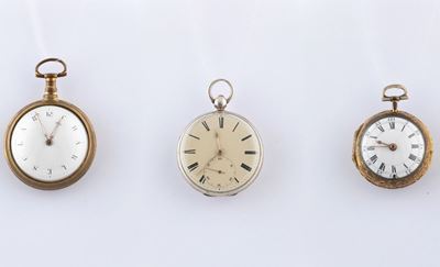 Lotto di 3 Orologi da Tasca